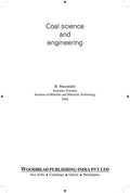 Coal science and engineering - book cover
