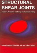 Structural shear joints : analyses, properties and design for repeat loading - book cover
