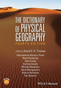 The dictionary of physical geography - book cover