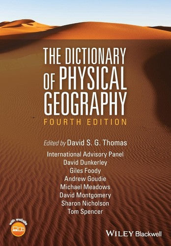 The dictionary of physical geography - book cover