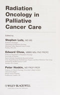 Radiation Oncology in Palliative Cancer Care - book cover