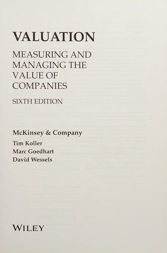 Valuation Workbook: Step-by-Step Exercises and Tests to Help You Master Valuation + WS - book cover