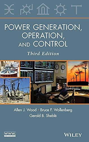 Power Generation, Operation and Control - book cover
