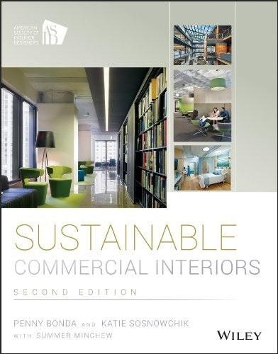 Sustainable commercial interiors - book cover