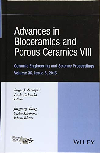 Advances in bioceramics and porous ceramics VIII: a collection of papers presented at the 39th International Conference  - book cover