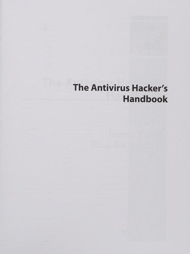 The Antivirus Hacker's Handbook - book cover