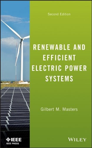 Renewable and Efficient Electric Power Systems - book cover