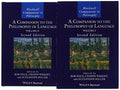 A Companion to the Philosophy of Language - book cover