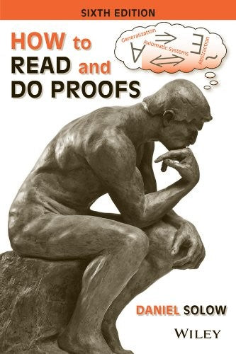 How to Read and Do Proofs: An Introduction to Mathematical Thought Processes - book cover