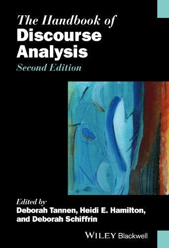 The Handbook of Discourse Analysis - book cover