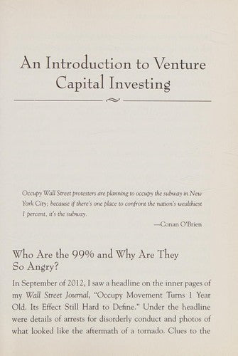The Little Book of Venture Capital Investing: Empowering Economic Growth and Investment Portfolios - book cover