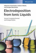 Electrodeposition from ionic liquids - book cover