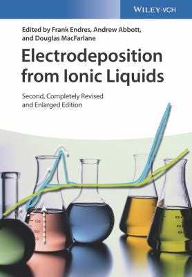 Electrodeposition from ionic liquids - book cover