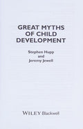 Great Myths of Child Development - book cover