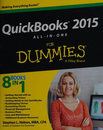 QuickBooks 2015 All-in-One For Dummies - book cover