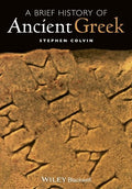 A brief history of ancient Greek - book cover