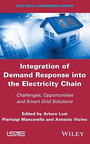 Integration of demand response into the electricity chain : challenges, opportunities and smart grid solutions - book cover