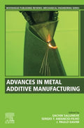 Advances in Metal Additive Manufacturing - book cover
