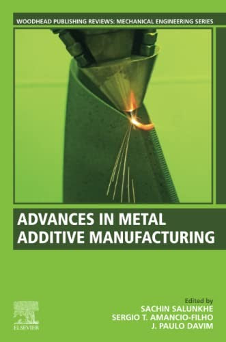 Advances in Metal Additive Manufacturing - book cover