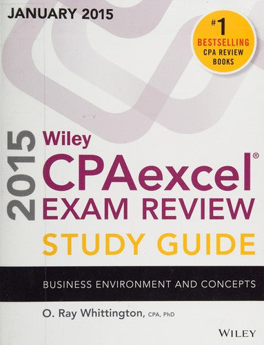 Wiley CPAexcel Exam Review 2015 Study Guide: Business Environment and Concepts - book cover