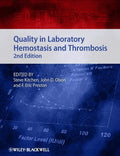 Quality in Laboratory Hemostasis and Thrombosis - book cover
