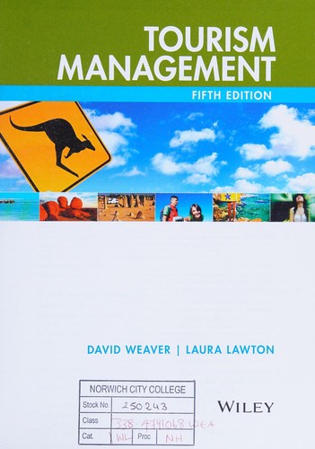 Tourism Management - book cover