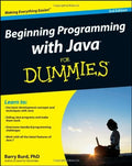 Beginning Programming with Java For Dummies, 3rd Edition - book cover