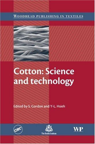 Cotton: Science and Technology - book cover