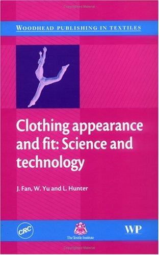 Clothing appearance and fit: Science and technology - book cover