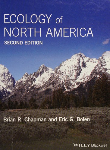 Ecology of North America - book cover