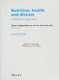 Nutrition, Health and Disease: A Lifespan Approach - book cover